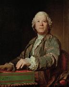 Joseph-Siffred  Duplessis Portrait of Christoph Willibald Gluck (mk08) oil on canvas
